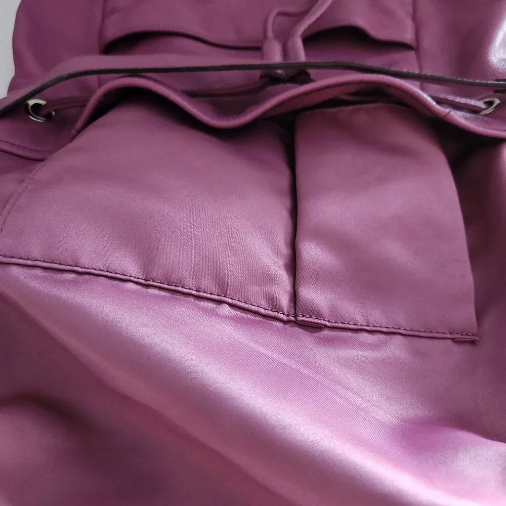Coach Avery Purple Leather Shoulder Bag Handbag